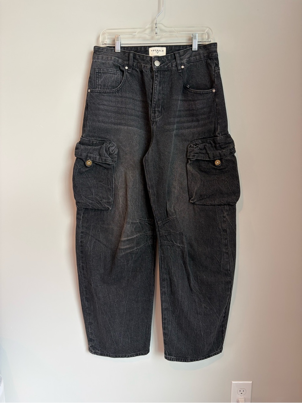 Youngla Baggy Cargo Jeans 6012